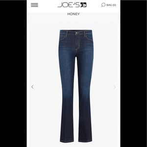 Joe’s the honey boot cut jeans in size 26